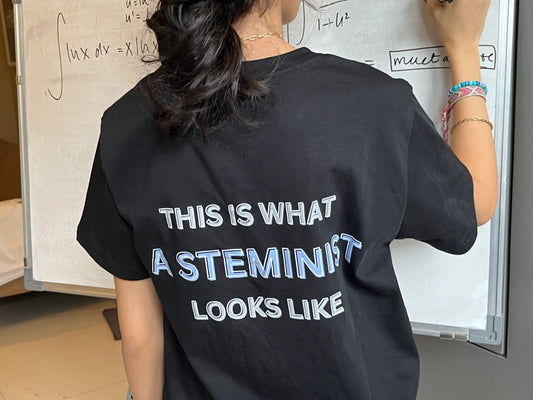 STEMinist T-shirt (Black)