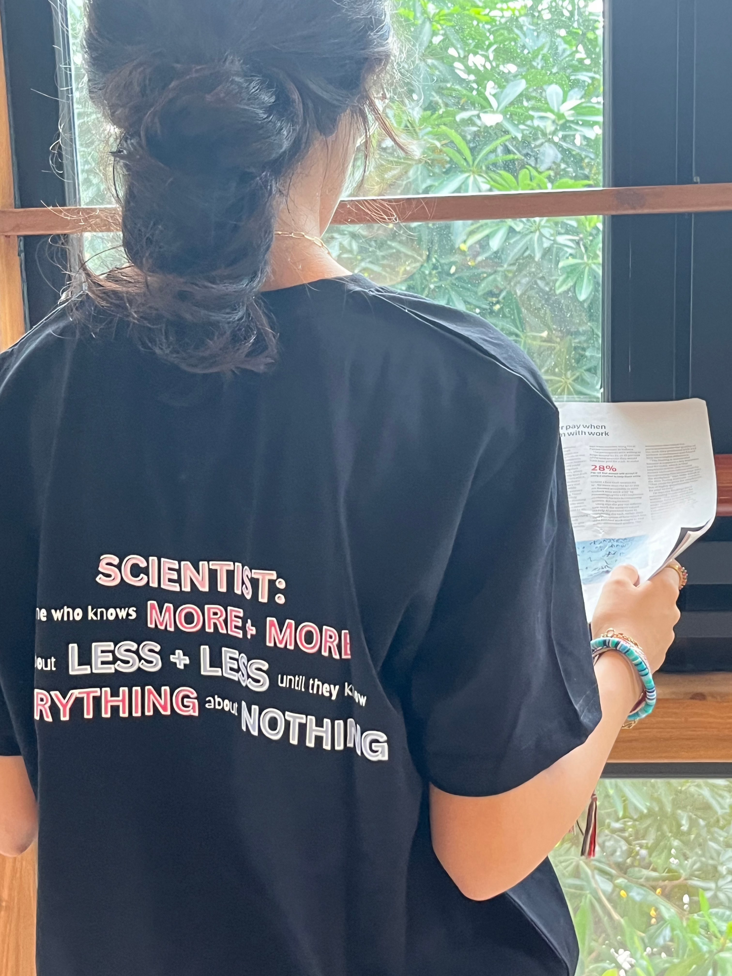 "What is a Scientist" T-shirt